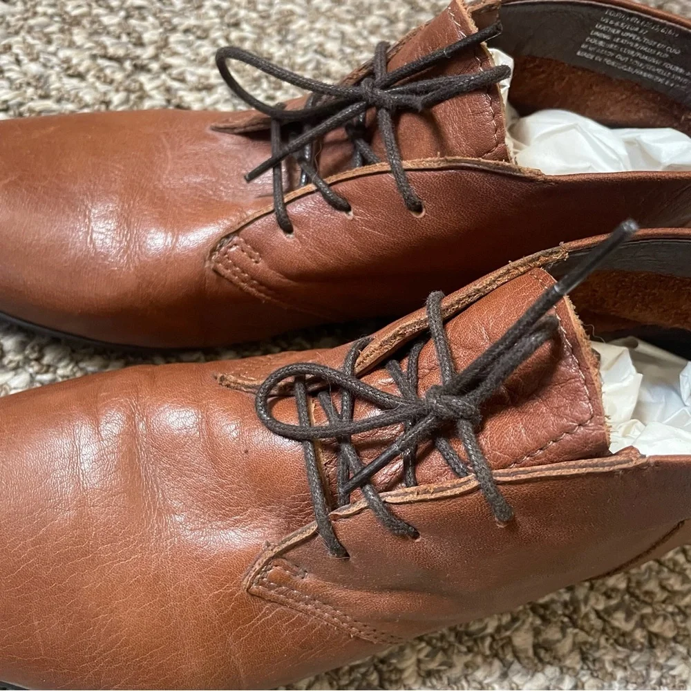 Taos Brown Leather Robin Boots 6/6.5